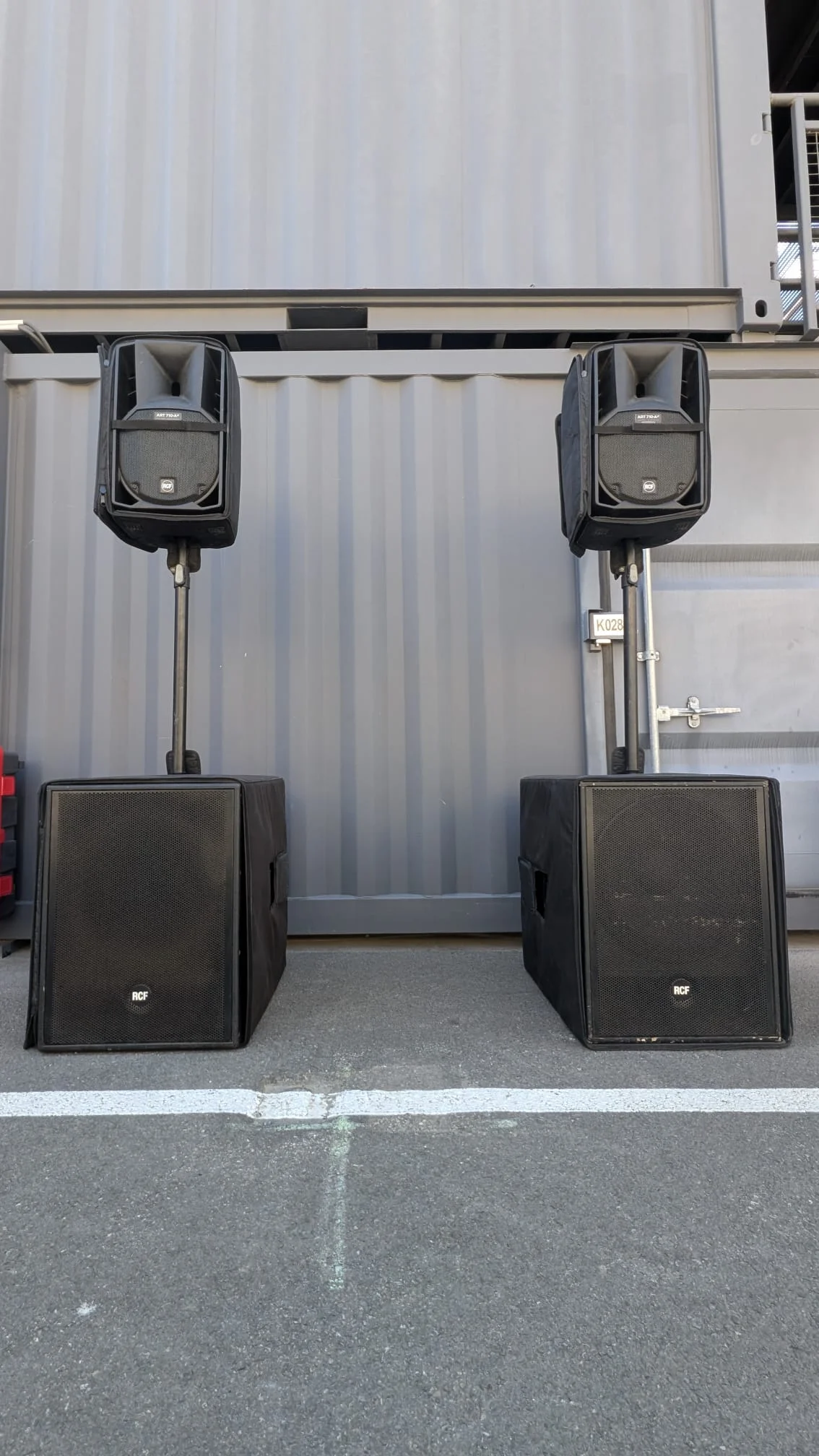 Kit RCF Art 710 x2 + SUB 8003 AS x2